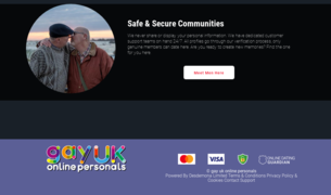 Gay UK Online Personals Gay UK Online Personals Homepage Image